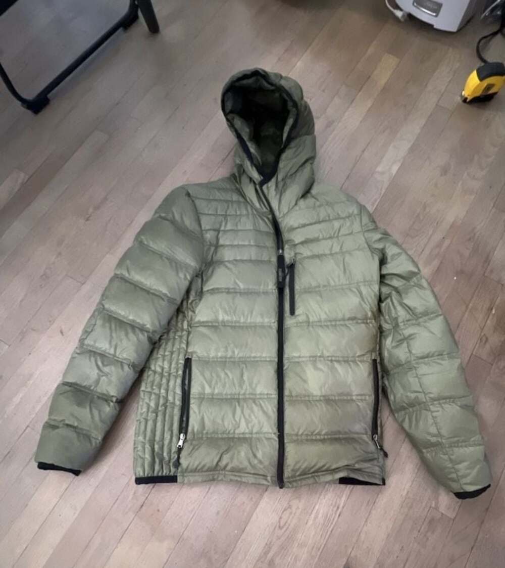 Dolomite 1897 Lightweight Puffer Down Jacket Olive Green